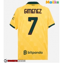 Moške Nogometnih dresov AC Milan Santiago Gimenez #7 Tretji 2025-26 Kratki rokavi